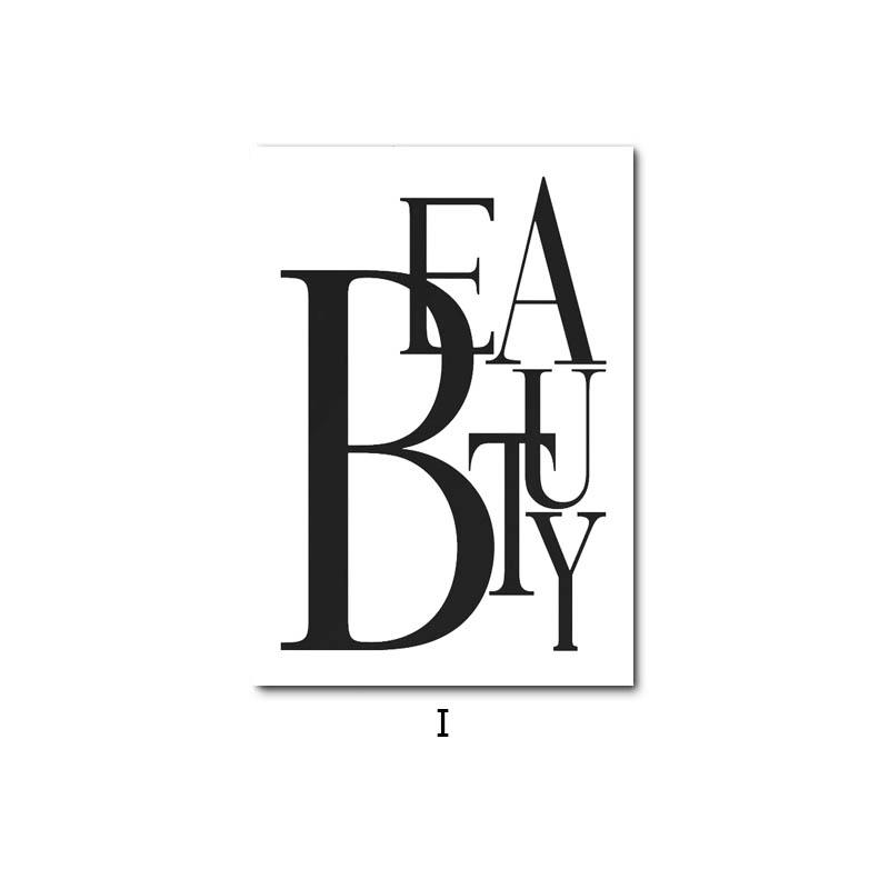 Nordic Wall Art Canvas Painting Lashes Black Lips Women Poster Print Simplicity Perfume Books Picture Modern Salon Beauty Decor