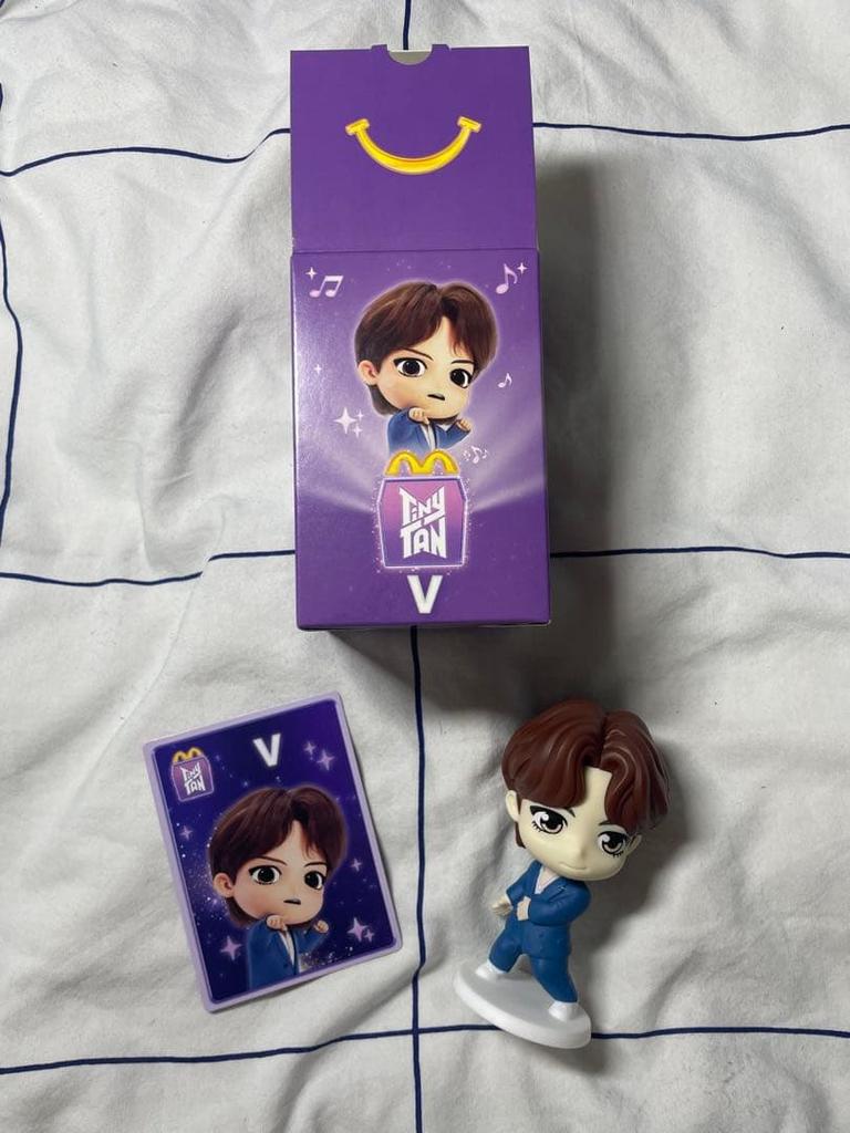 [USED] Korean McDonald's TinyTan BTS Full Members Not Available In Japan