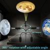 5V USB Plug in Projection Lamp Planet/Halloween/Christmas Theme Lamp Indoor Ceiling Projection Lamp Festival Decoration Gift