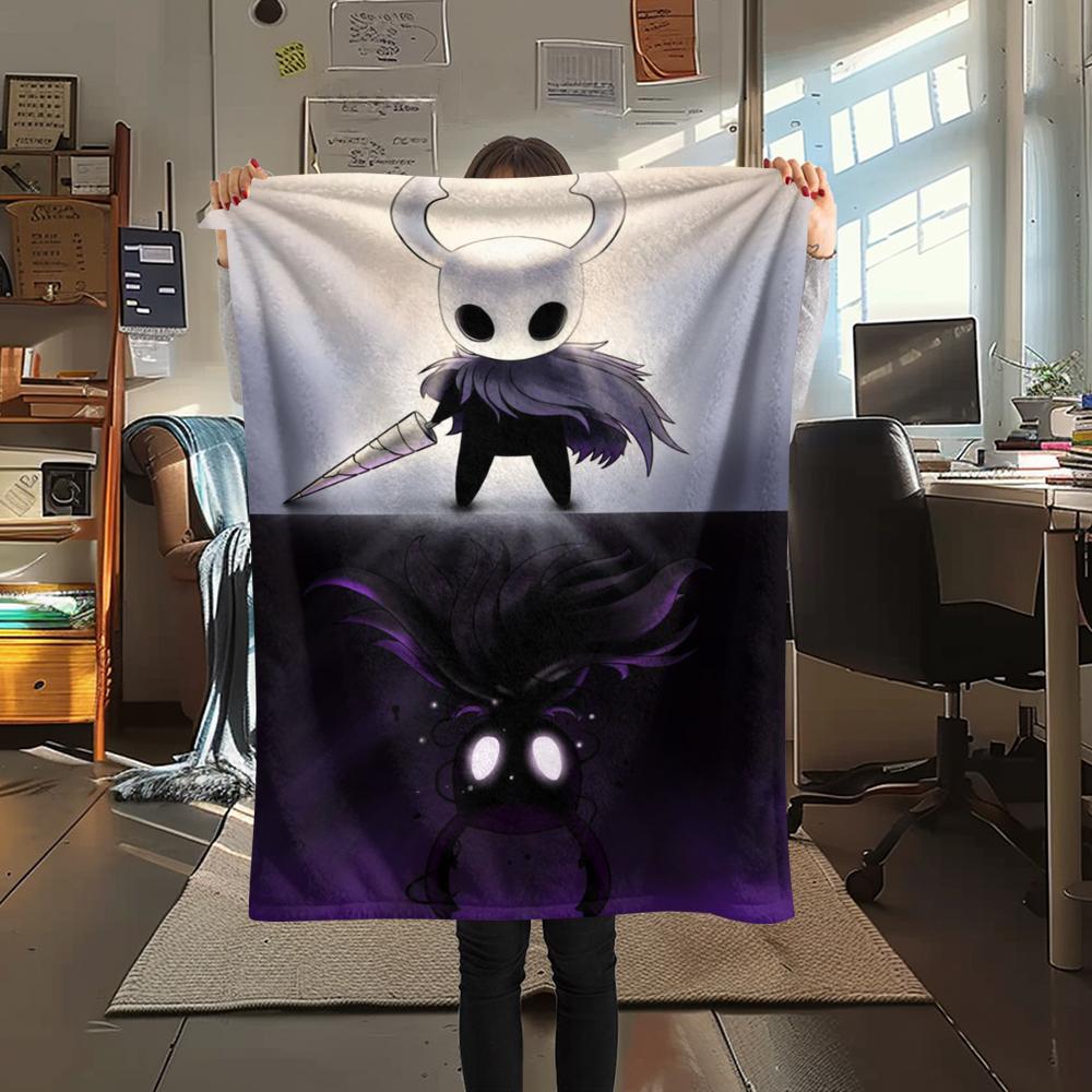 Hollow Knight Print Flannel Blanket, High quality Comfortable for All Seasons, Home Decor, Warmth and Comfort, Perfect for Christmas Gifts41