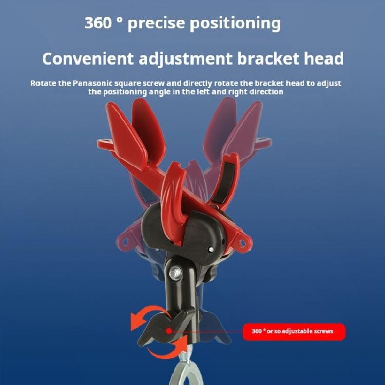 Automatic Locking Fishing Rod Mount Multiple Position Fishing Poles Stand Ergonomic for Precise Positioning