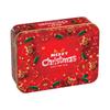 Square Christmas Box Metal Gift Packing New Candy Jar  Sugar