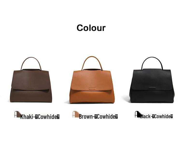 Geantă Tote Crossbody de Damă din Piele Naturală de Mare Capacitate Primăvara/Vara 2025