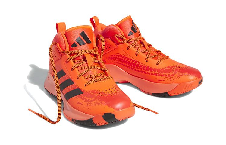adidas Cross 'Em Up 5 Wide J 'Solar Rot Schwarz' HQ8494