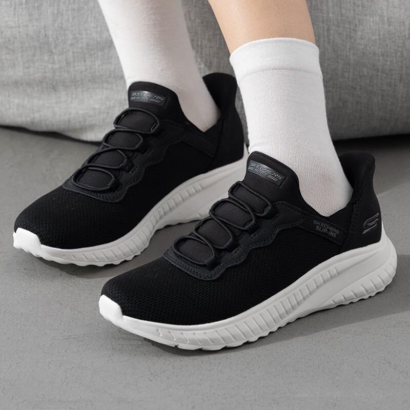 Skechers Women s 117500 Lifestyle Walking Shoes US 7.5 чёрный