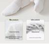 Children's Summer Breathable Mid-Calf Cotton Mesh Socks - White, Seamless, Right-Angle Design