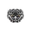 New Retro Pixiu Qilin Ring Men's Domineering Beast Open Ring