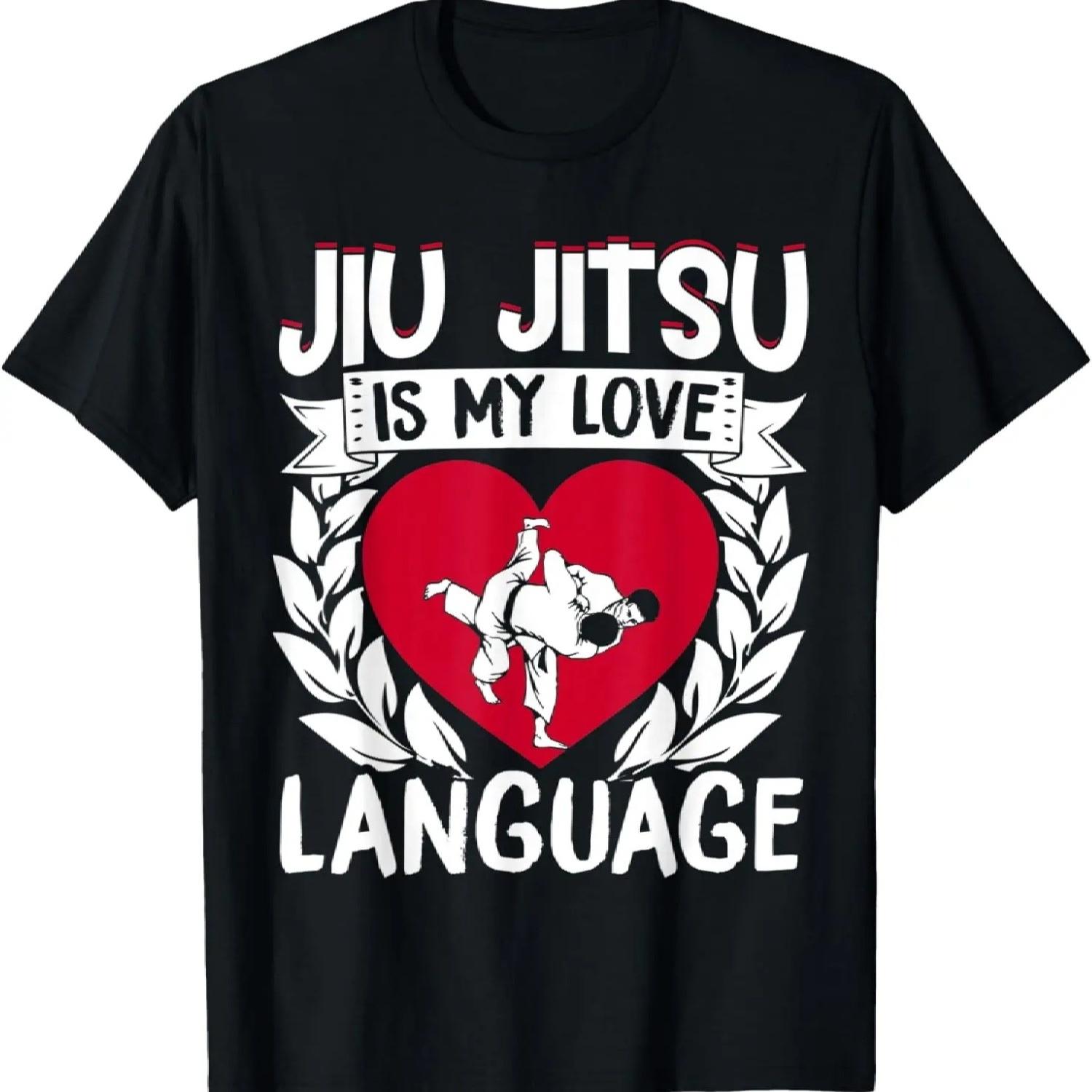 Бразильское джиу-джитсу ММА Bjj Hugger Джиу-джитсу - моя любовь Футболка S разноцветный