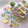 100 Stück essbare Blüten für Kuchen Dekorationen Kuchen Idee Dekoration Hochzeit Party (Farbe)