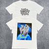 Retro Summer Ad Shortsleeved Wysd Talk Sun Roll Fun Printed American High Street Skateboard Cotton Roundneck Tshirt
