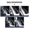 Carbon Fiber Car Door Sill Plate Threshold Strip Trunk Protect Sticker for Mitsubishi Lancer EX Outlander ASX Ralliart Accessory