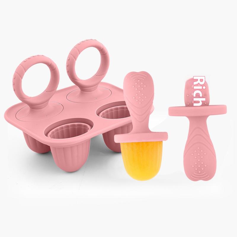 Silicone Ice Cream Breastmilk Popsicle Molds Diy Homemade Ice Cream Mold Kitchen Gadgets