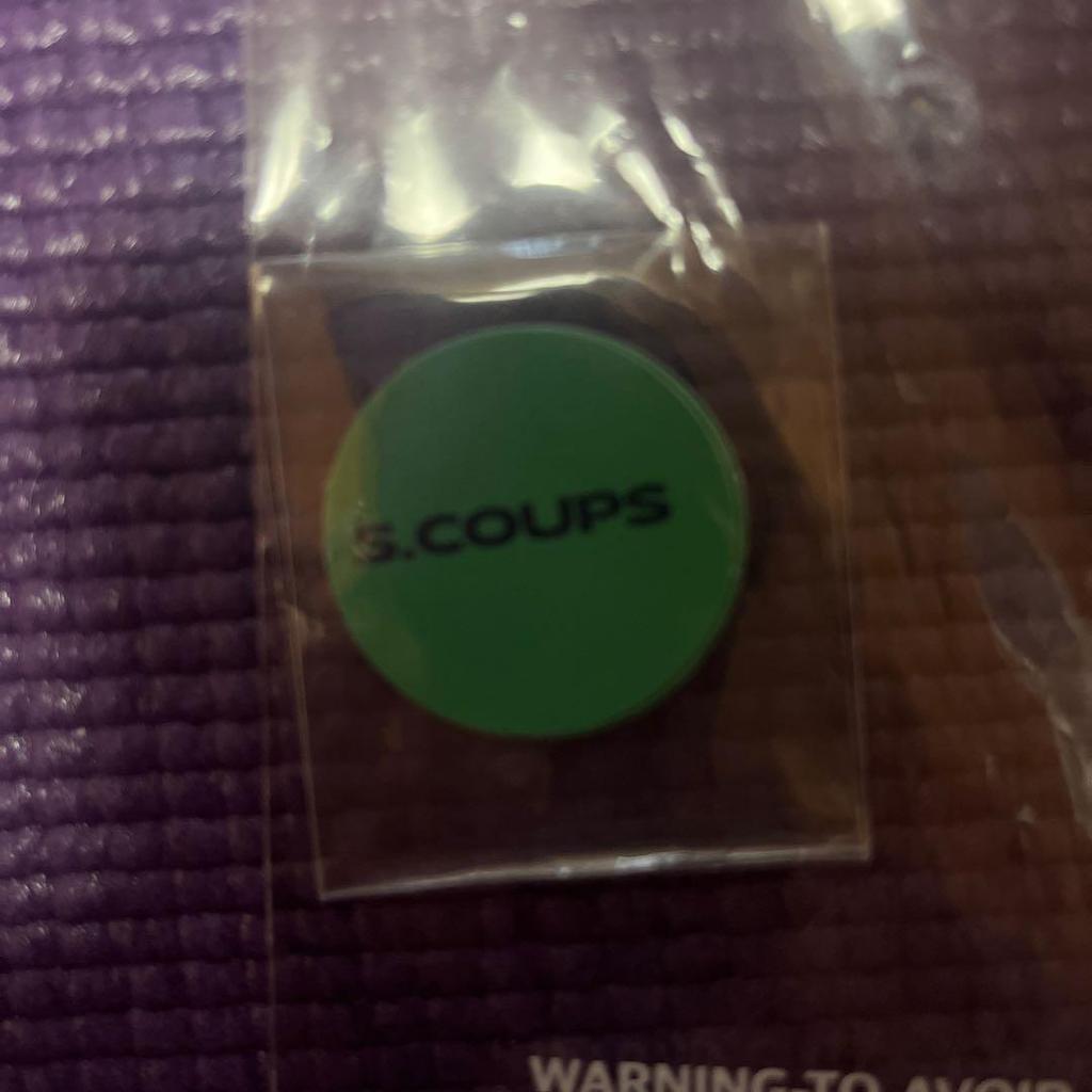 [USED] CARAT LAND S.Coups fan