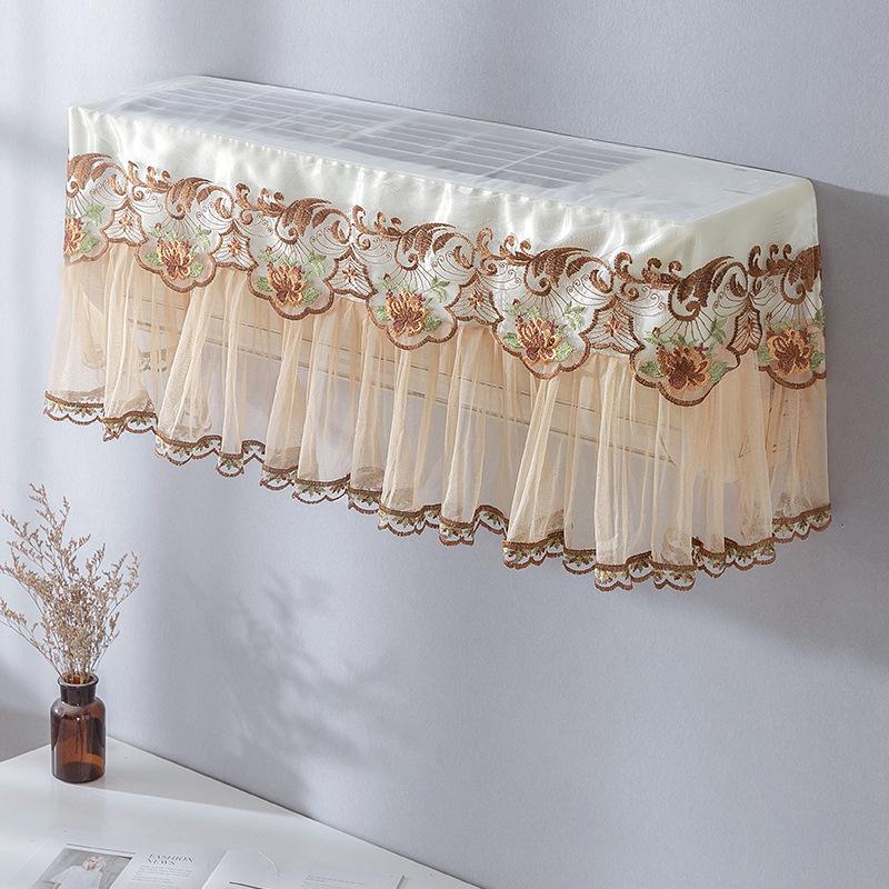 Universal Wall-Mounted Air Conditioner Dust Cover: Anti-Blow Windshield, Windproof Curtain, Full Sleeve Protection for Cabinet Machines