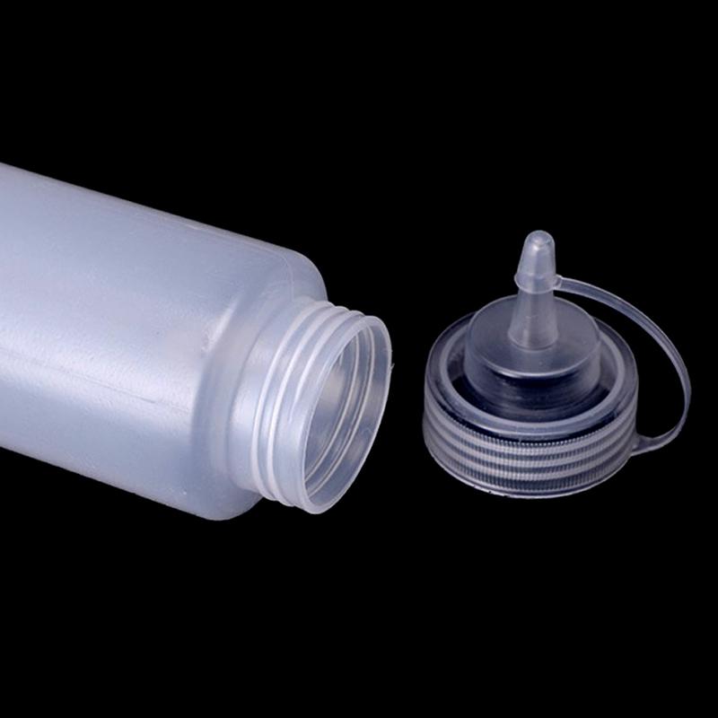 Quetschflaschen mit Deckel Mehrere Größen Ketchup Saucen Olivenölflasche mit Skala Küchenzubehör