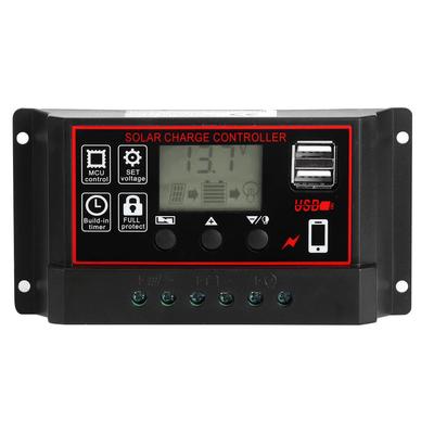 12V 24V 50A Solarladegerät Photovoltaik-Controller USB 5V Ausgang mit Digitalanzeige