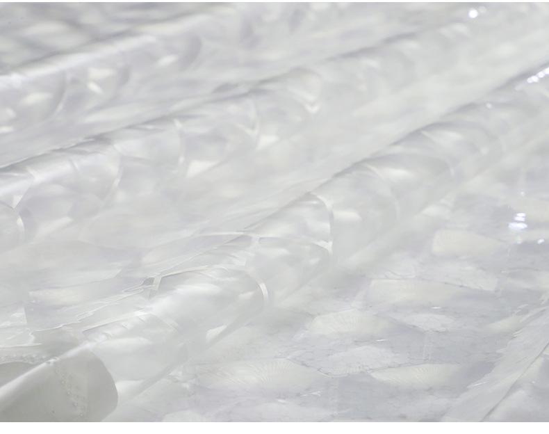 Spot Water Cube PEVA Waterproof & Mildew-Proof Shower Curtain, Bathroom Partition