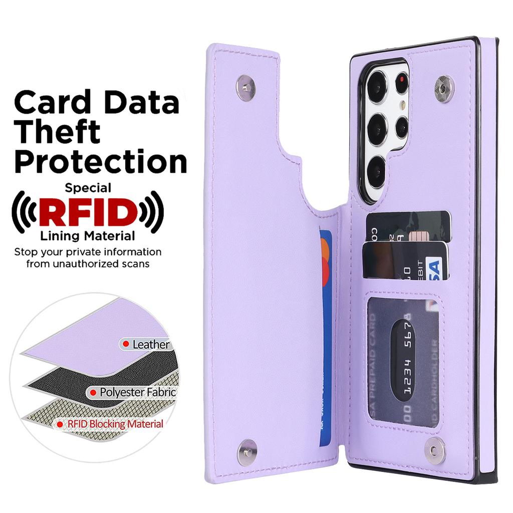 Applicable To Samsung S25 Mobile Phone Case S23 Xiaoxiangfeng Multi-function Card Holder Protective Case A14 Rhombus Pattern
