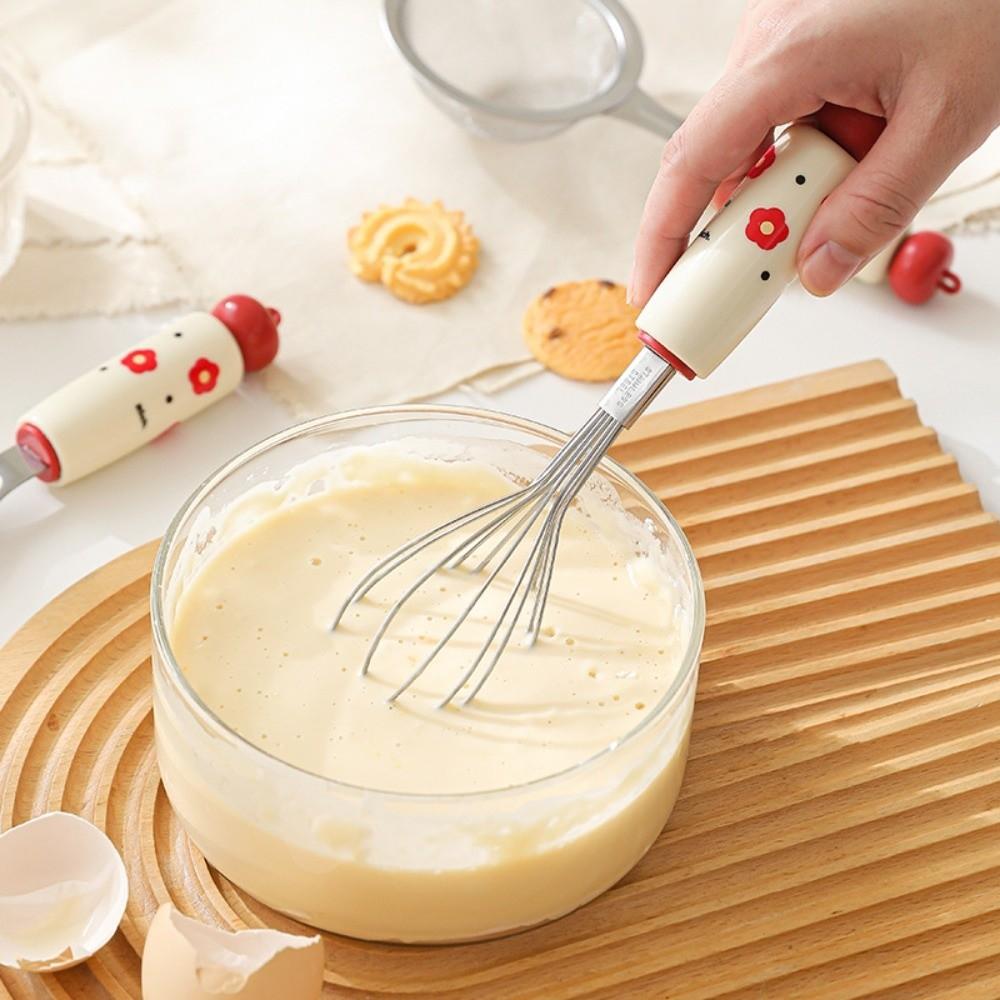 Dopamine Mesh Sieve Filter Spoon Stainless Steel Kitchen Gadget Utensil Egg Yolk Separator  Cooking