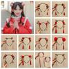 Quaste Kinder Perücke Stirnband Blume Hanfu Haar Sticks Nette Chinesische Neujahr Kopfbedeckung Baby