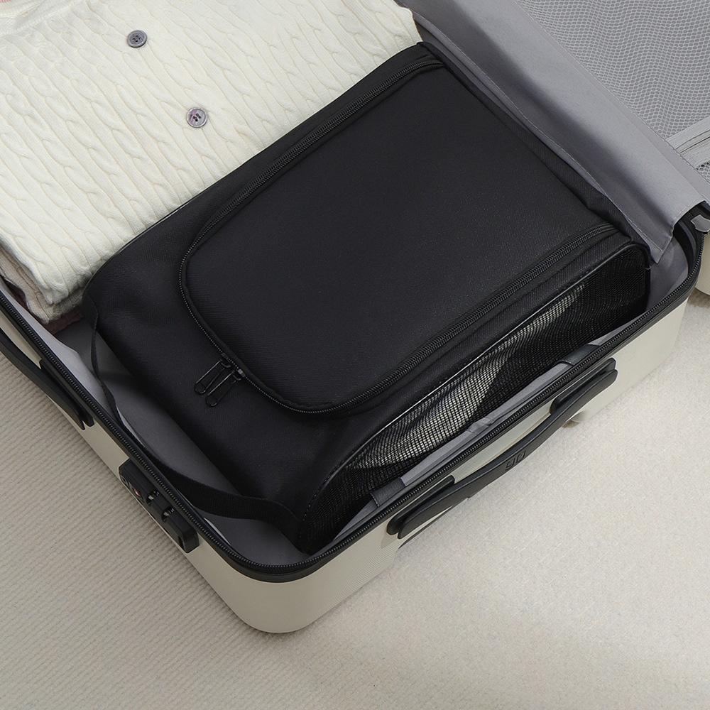 Lightweight Breathable Shoe Bag for Golf & Sports, Portable Oxford Cloth Shoe Carrier Bag, Dustproof Handbag for Travel Storage