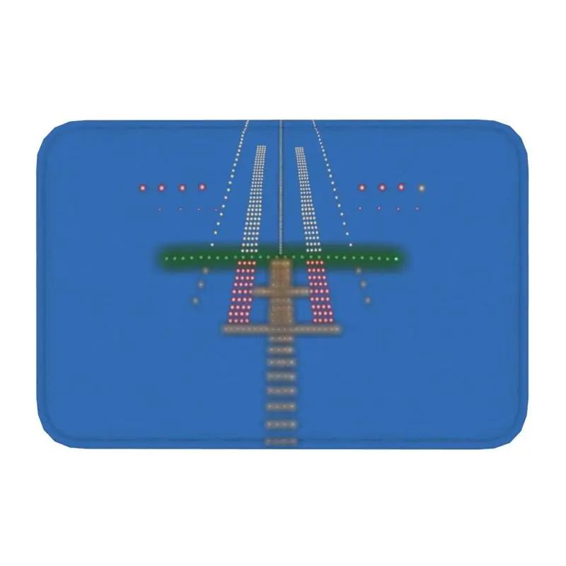 Paillasson De Pilote De Chasse Airbus Personnalisé, Antidérapant, Pour Avion D'aviation, Cuisine, Salle De Bains, Jardin, 40x60cm