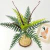 Artificial Plant 12 Heads Realistic Looking No Watering Required Clear Texture Easy Maintenance Decorative Plastic Simulation Green Grass Artificial