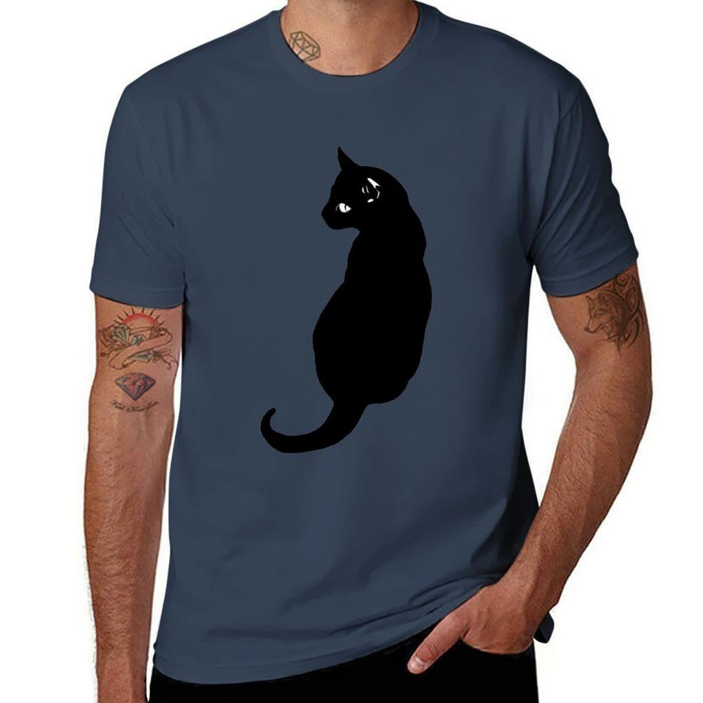 Classic Cat Tshirt Work Casual Loose Fit Tshirt
