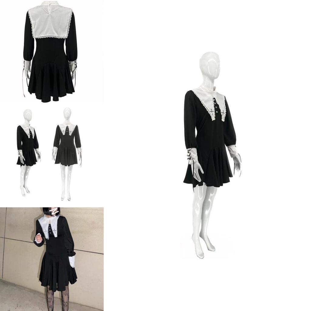 Exquisite Lolita Nun Costume For Adults Perfect For Role-playing Games