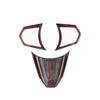 Carbon Fiber Style Central Control Steering Wheel Trim Cover Fit For Acura RDX