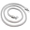 Silver Plated Silver Necklace Trendy Men Dragon Cloth Pattern Silver Necklace Imitation Silver Faucet Necklace Jewelry Men