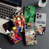 Cover for Apple iPhone 12 13 Pro XS Max Mini ProMax X XR Air 13Pro Casing Phone Case Nico Robin Roronoa Zoro One Luffy Pieces