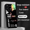 Custodia per Telefono Star Bull Energy Drink turno di notte Per Redmi Note 14 13 12 11 Pro Plus S 5G 14C A3 Copertura Nera Morbida