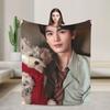 Zhang Ling He Blanket Quality Warm Soft Throw Blanket Winter Child Home Decor Novelty Bedspread