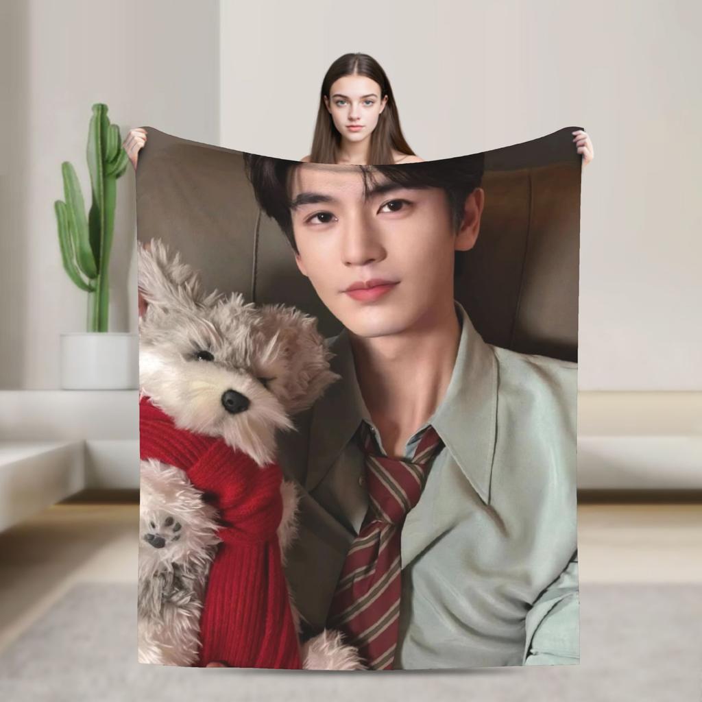 Zhang Ling He Blanket Quality Warm Soft Throw Blanket Winter Child Home Decor Novelty Bedspread