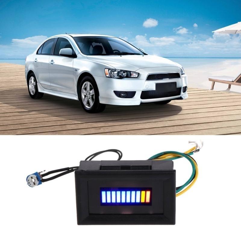 12V Universal Adjustable LED Oil Gauge Fit for Motorcycle Car level Gauge