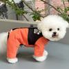 Cappotto in Cotone a Quattro Zampe per Animali Domestici Può Portare il Cane Vestiti per Cani Teddy Bichon Pomerania Yorkshire Terrier Cane Piccolo Abbigliamento Autunno e Inverno