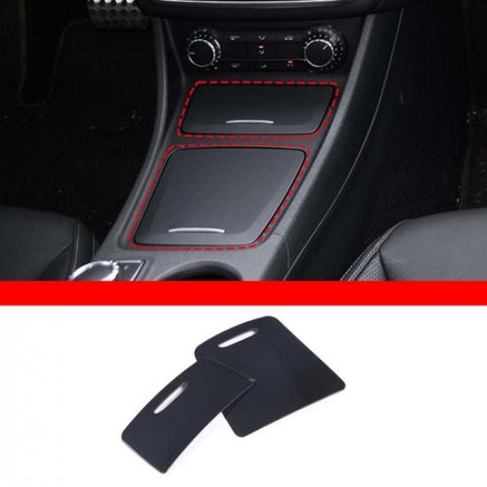 Glossy Black Center Console Panel Trim Cover For Benz A CLA GLA Class W176