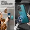 For Samsung Galaxy A53 5G Case JEEHOOD J09 RFID Blocking Card Holder Leather Back Phone Cover Magnetic Case