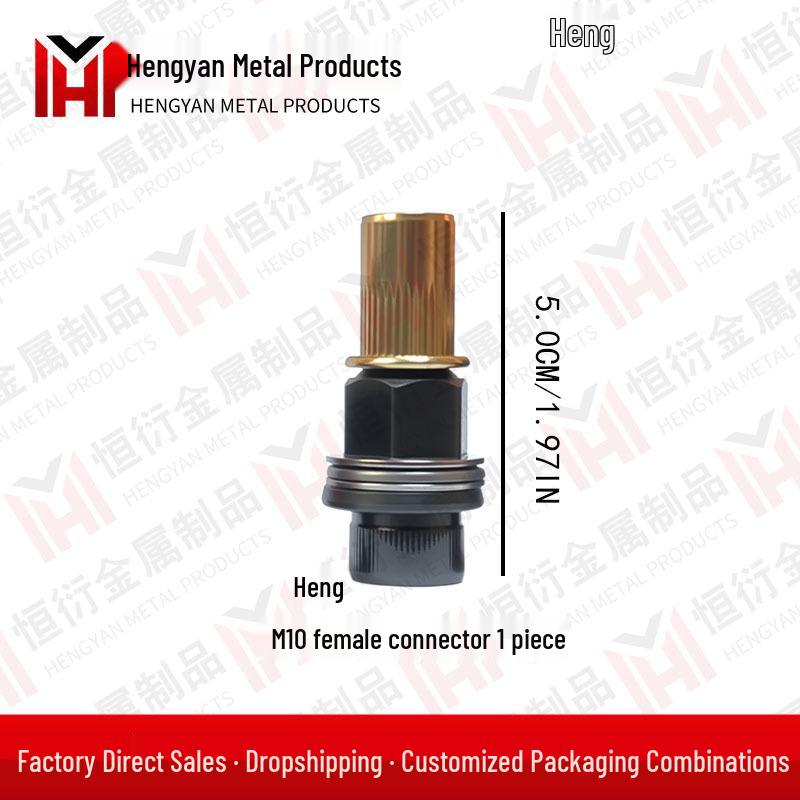 Manual Rivet Nut Tool with Interchangeable Heads M3-M12