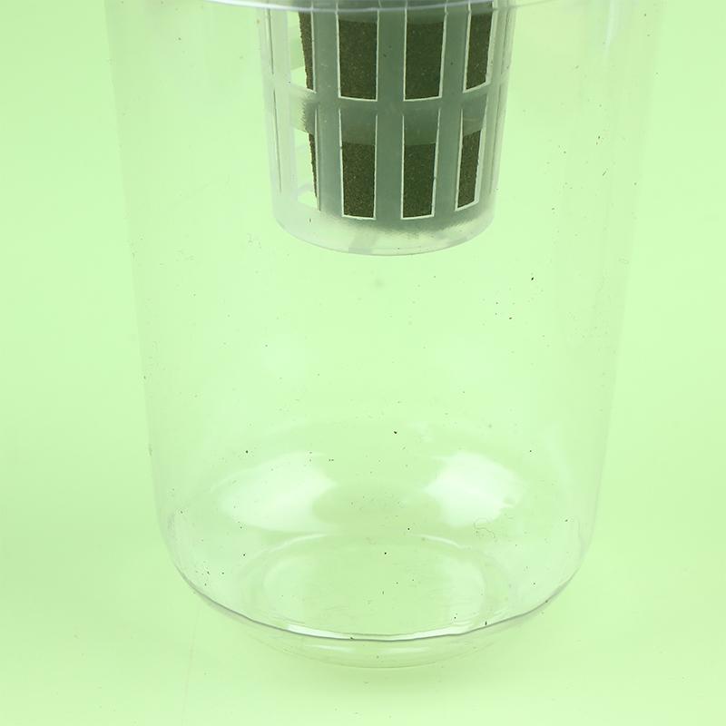 1/3Sets Plastic Material Hydroponic Seed Planter Pots Reusable Seedling Baskets Transparent Root View Cups Succulents Growing