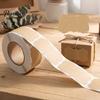 Blank Gift Tags for Packaging Label Stickers, Self‑Adhesive Tag Stickers 250 Labels Per Roll, Assorted Mailing Small Business Shapes Jars, Bottles,