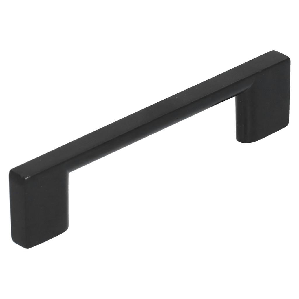 Black Door Handle Zinc Alloy Hardware Pull for Cabinet Door Wardrobe Furniture Home126mm
