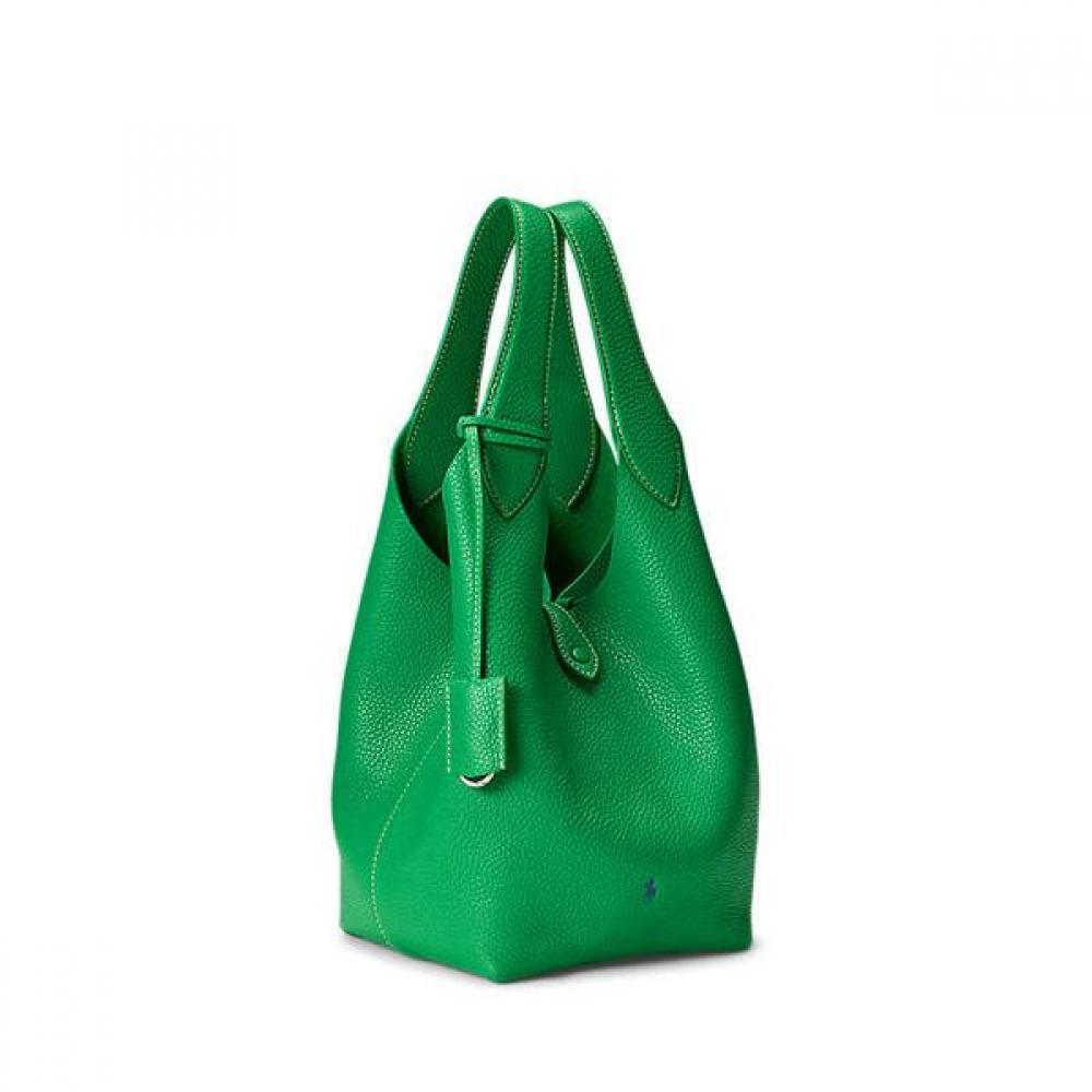 Polo Ralph Lauren Women S Leather Tote Polo Play  Wapobag0g620416300 