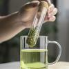 Glass Tea Infuser Glass Design Tea Strainer for Mug Fancy Filter  Puer Herb Tea Tools Accessories