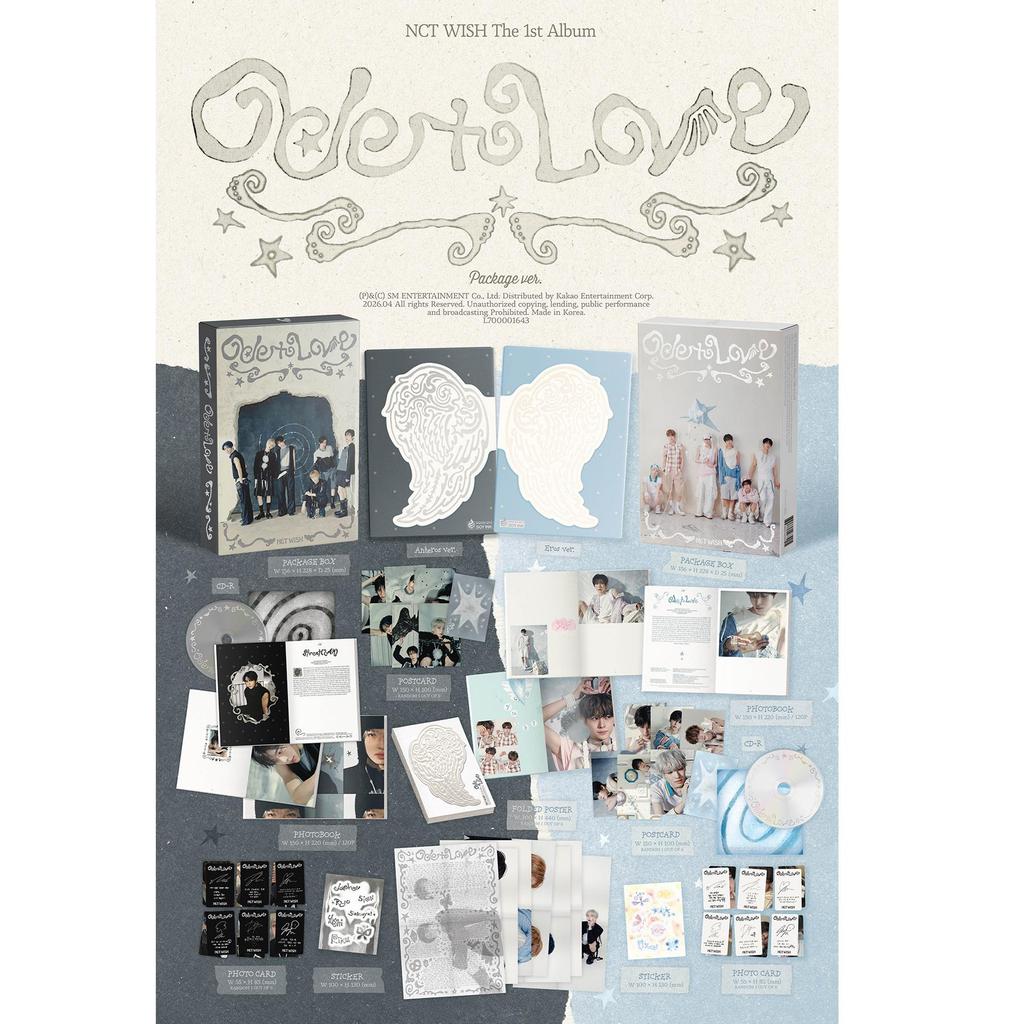 NCT WISH [Oda do miłości] 1. ALBUM (Wersja pakietu)