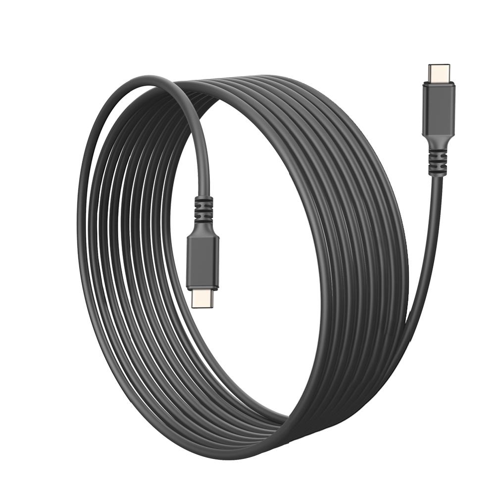 Test Sample 5M USB C Fast Charging Cable 8K PD100W OTG Data Cables CE / FCC / RoHS Certified Full Compliance for EU & US Markets 5 meters