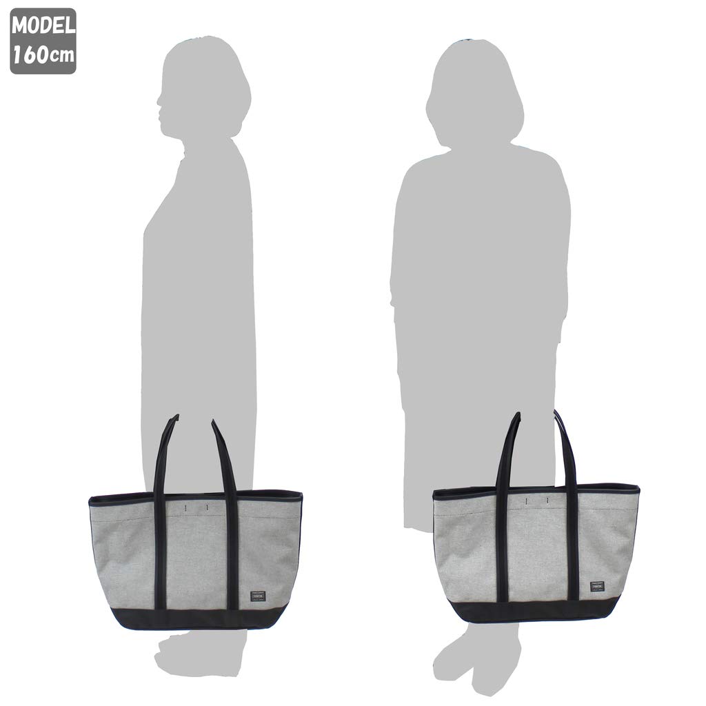 PORTER GIRL Boyfriend Tote Chambray PORTER GIRL BOYFRIEND TOTE CHAMBRAY Tote Bag [Porter Girl] 877-08539 Red/20