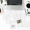 10pcs Sheet A7 Binder Refill Clear PP Pocket 6 Rings Loose Leaf Inner Page for Idol Photocard Holder Book