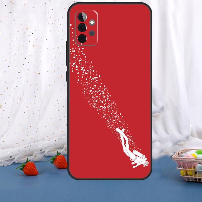 

Scuba Diver Diving For Samsung Galaxy A54 A34 A14 A36 A56 A26 A16 A15 A55 A53 A33 A35 A22 A32 A52 A05 A06 Case Samsung A35